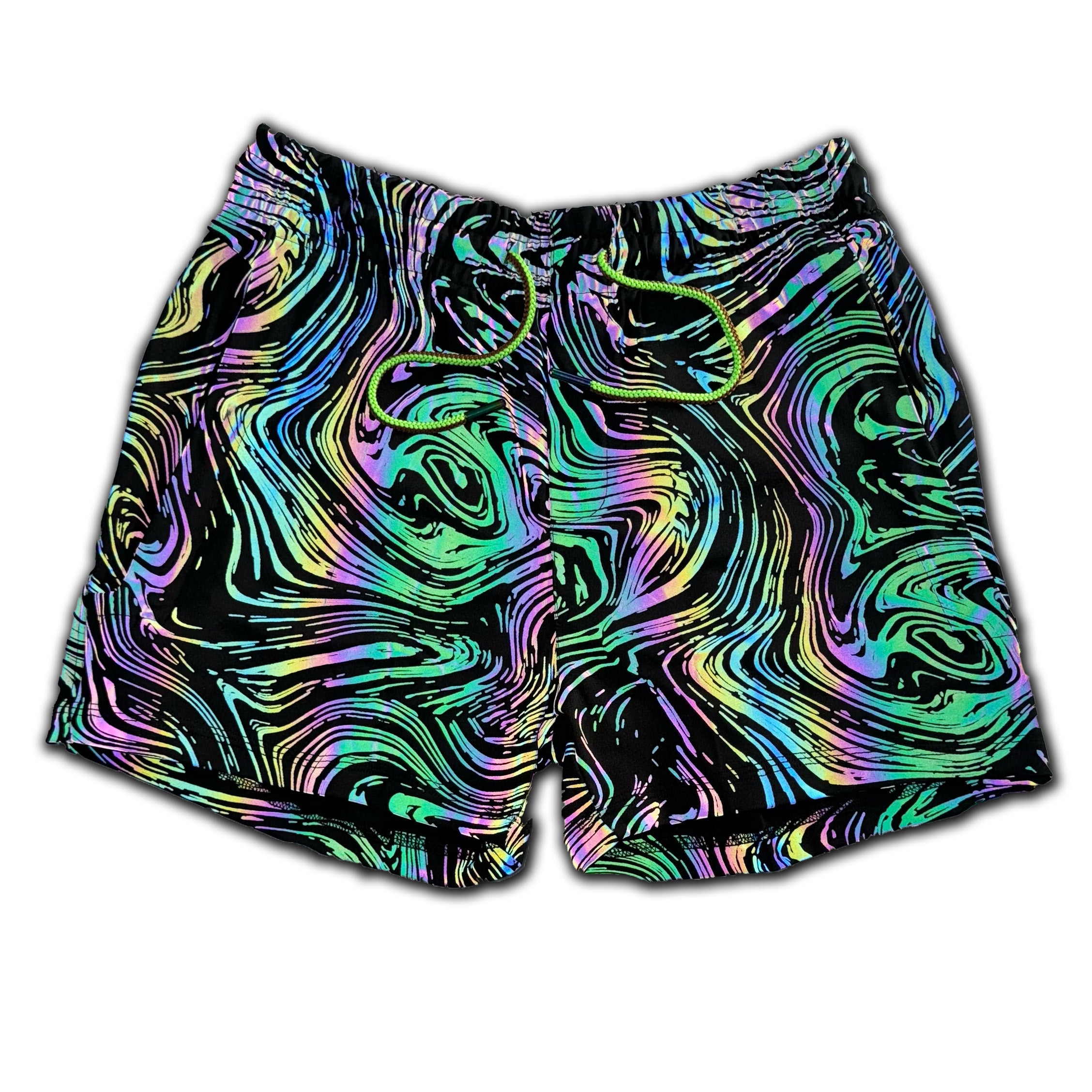 Reflective Swirls Weekender Shorts – Gay Almanac