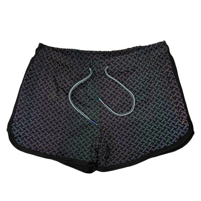 The "VPL" Party Shorts - Flash Reflective Weave